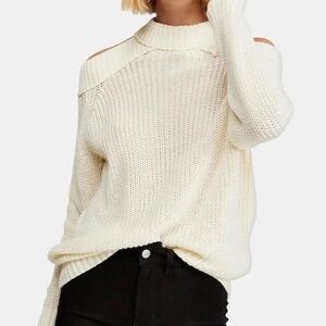 FREE PEOPLE Half Moon Bay Pullover Sweater